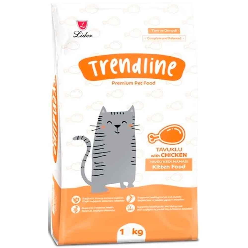 Trendline Kitten Tavuklu Yavru Kedi Maması 1 Kg 8698995027236 Amazon Pet Center
