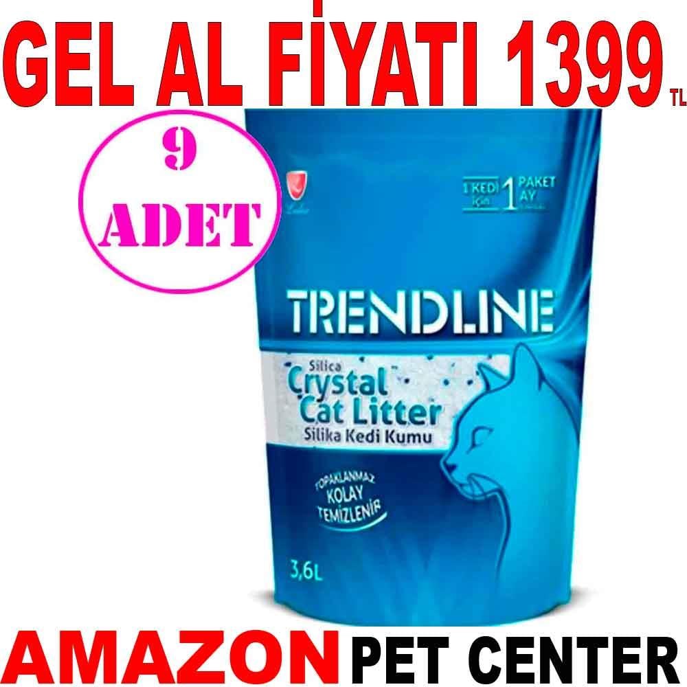 Trendline Kristal Kedi Kumu 3.6 Lt 9 AD 20898007 Amazon Pet Center