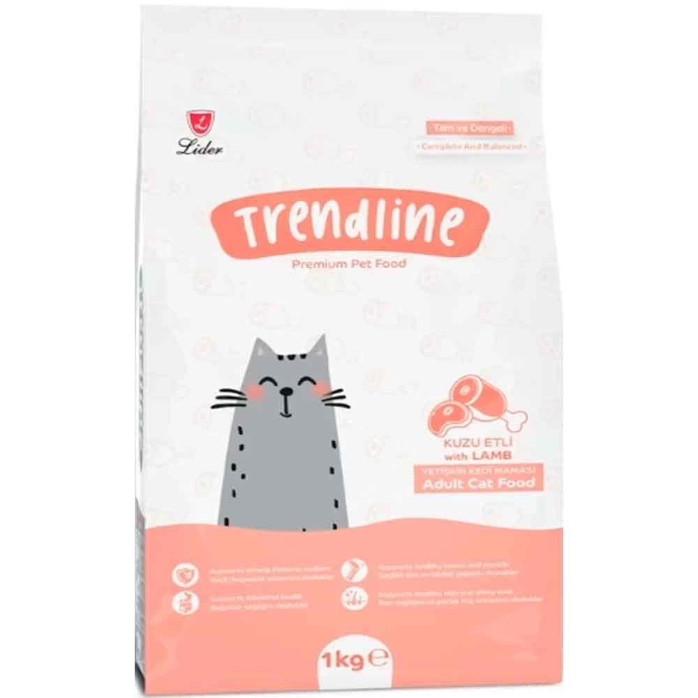 Trendline Kuzu Etli Yetişkin Kedi Maması 1 Kg 8698995019873 Amazon Pet Center
