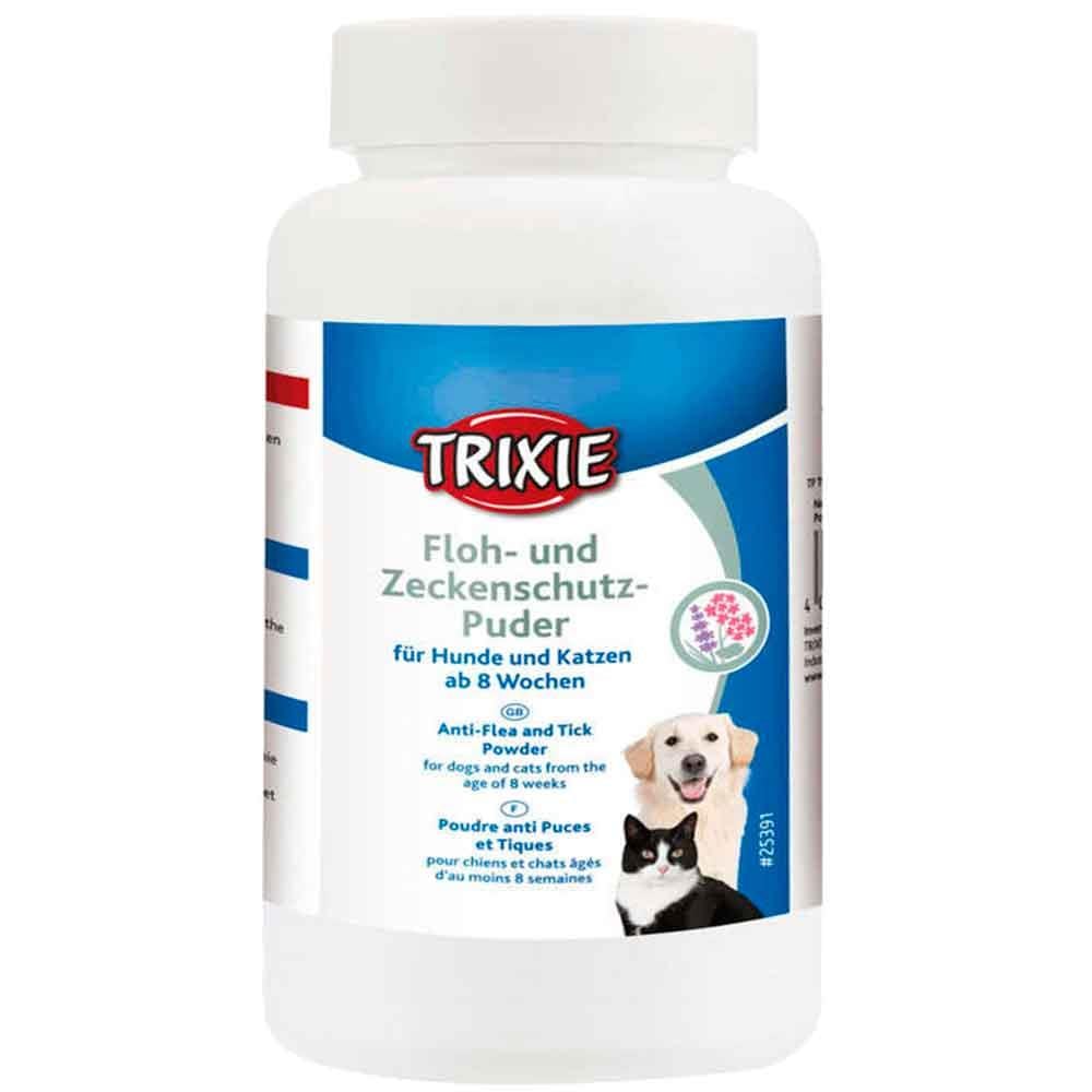 Trixie Kedi ve Köpek İçin Bitkisel Kene Pire Koruma Pudrası 4011905253916 Amazon Pet Center