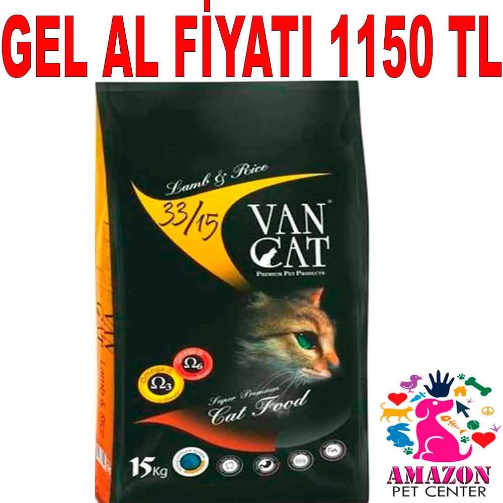 Vancat Kuzu Etli Kedi Maması 15 Kg 19751009 Amazon Pet Center