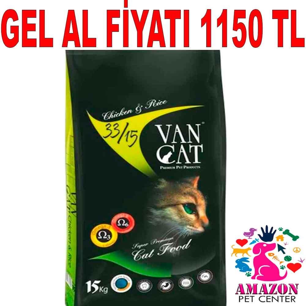 Vancat Tavuklu Kedi Maması 15 Kg 19752006 Amazon Pet Center