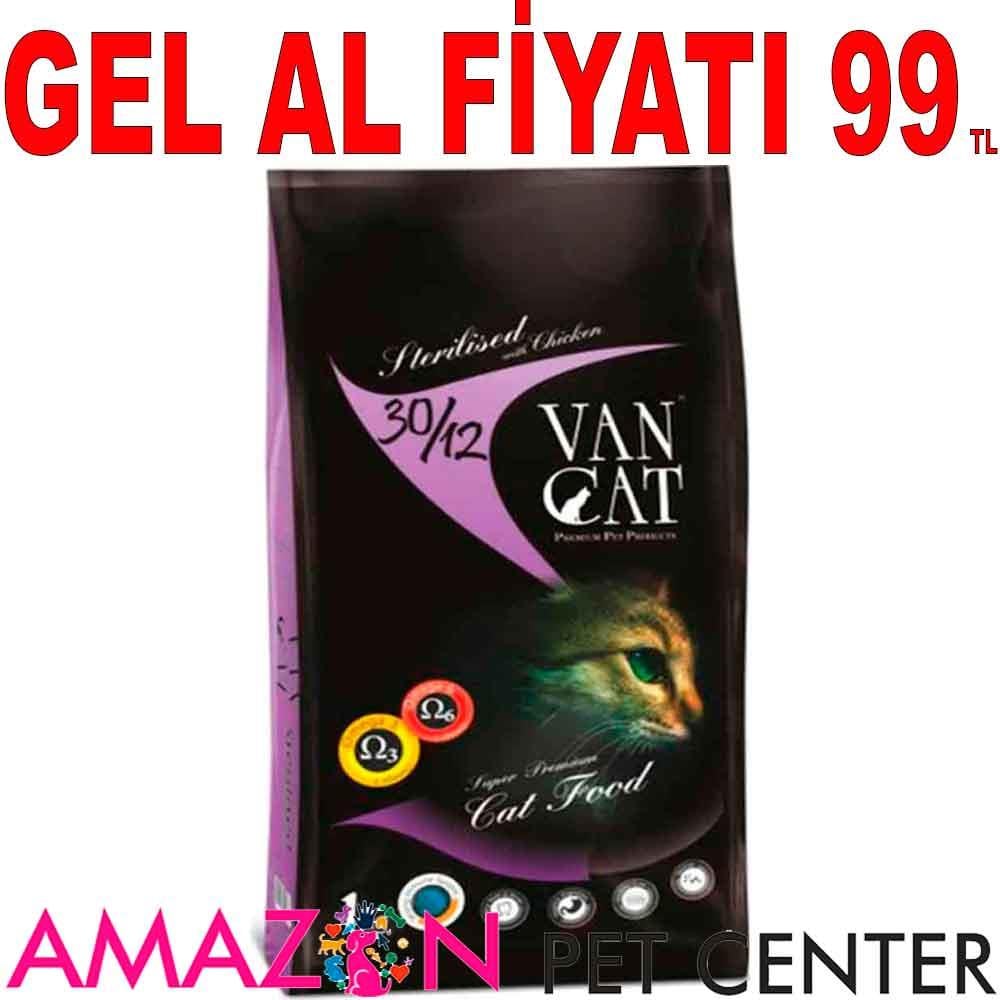 Vancat Tavuklu Kısırlaştırılmış Kedi Maması 1 Kg 21903007 Amazon Pet Center