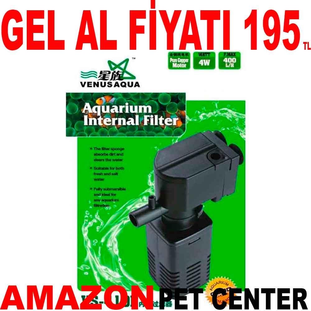 Venus Aqua Akvaryum İç Filtre VS 410F 400 L/S 4W 22053008 Amazon Pet Center