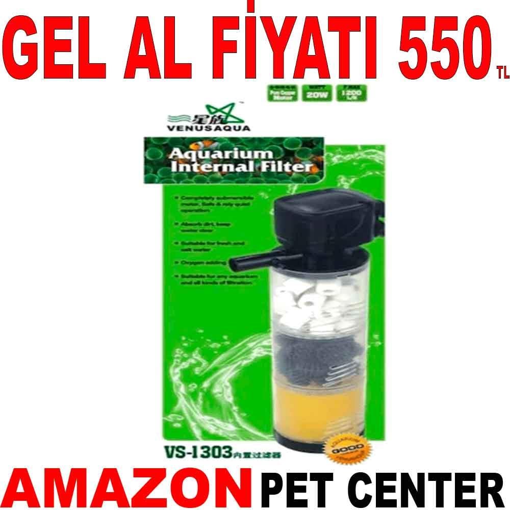 Venus Aqua Akvaryum İç Filtre VS1303 1200 L/S 20W 22058003 Amazon Pet Center