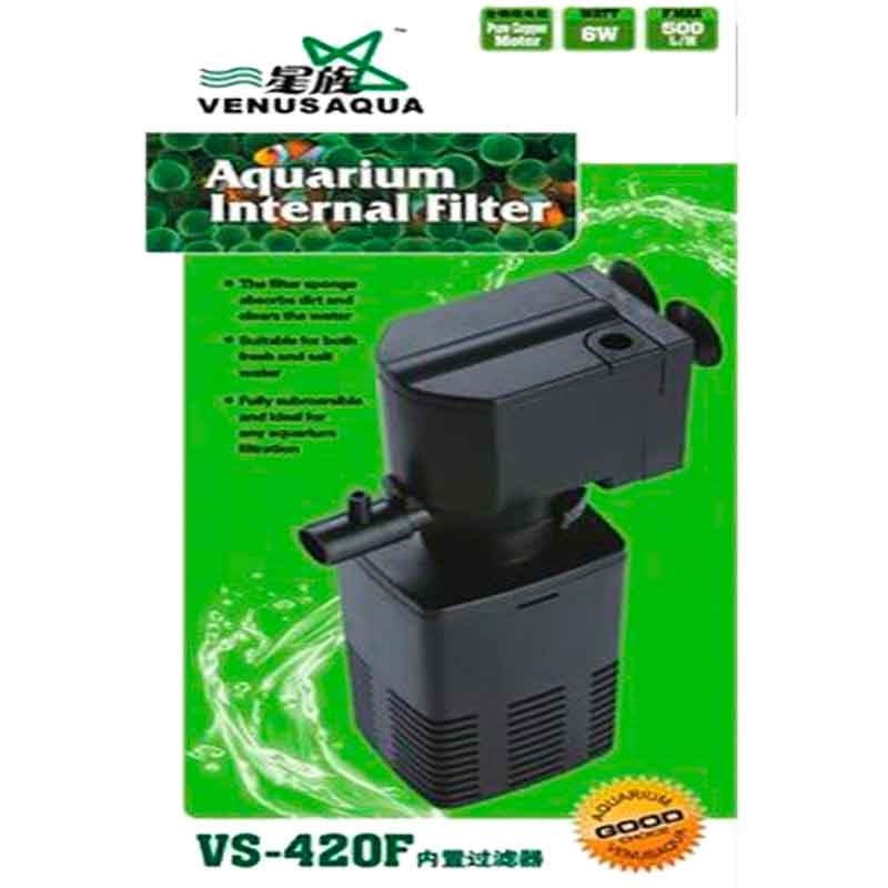 Venus Aqua Akvaryum İç Filtre VS420F 500 L/S 5W 8690000067084 Venus Aqua Akvaryum İç Filtreleri Amazon Pet Center