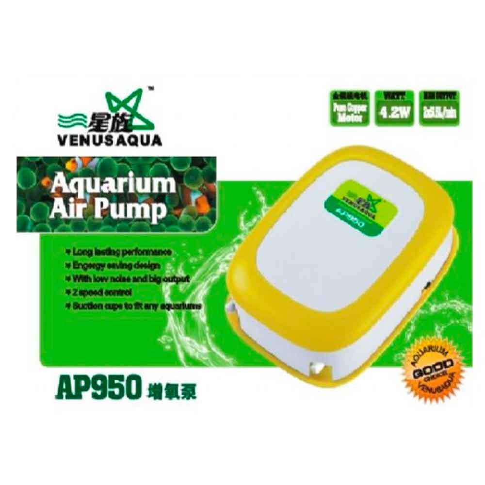 Venus Aqua Çift Çıkışlı Hava Motoru AP 950  8690000091898 Amazon Pet Center