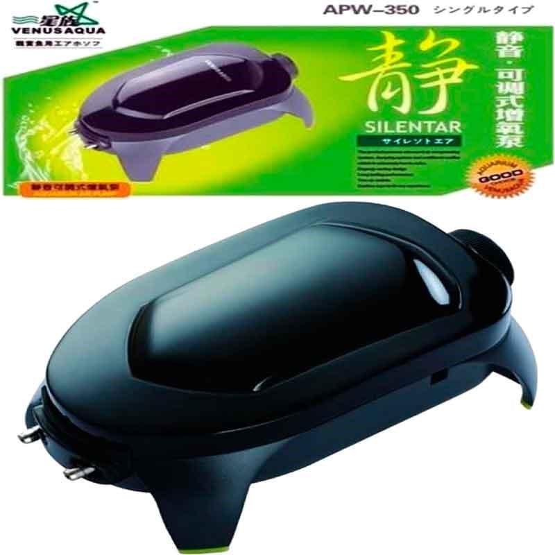 Venus Aqua Çift Çıkışlı Hava Motoru APW350  8690000036813 Venus Aqua Akvaryum Hava Motorları Amazon Pet Center