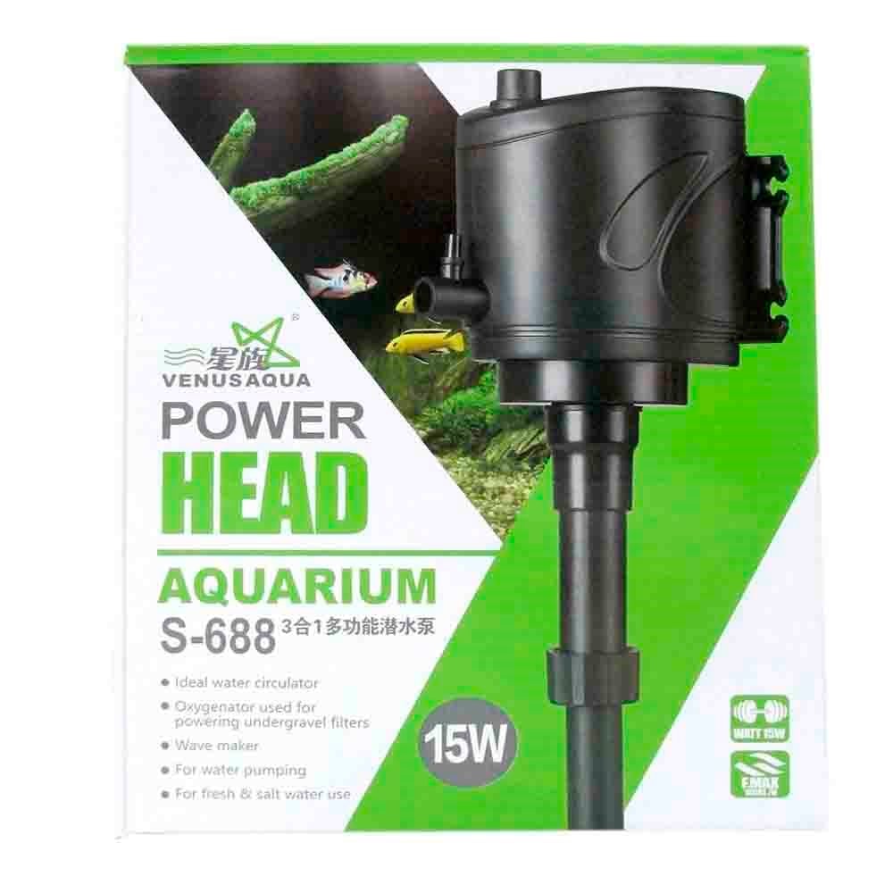 Venus Aqua S-688 Yedek Akvaryum Filtresi 1000L/H 8690000017775 Amazon Pet Center