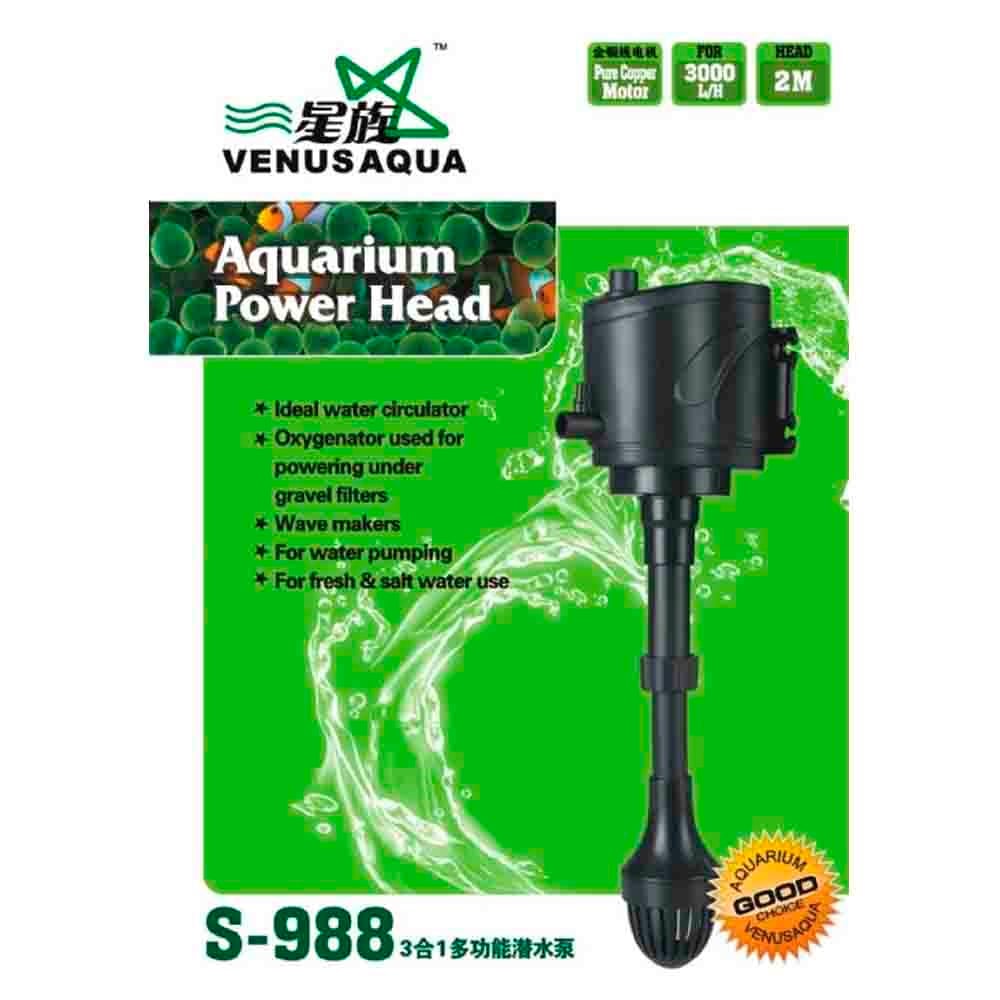 Venus Aqua S-988 Yedek Akvaryum Filtresi 3000L/H 8690000036745 Amazon Pet Center