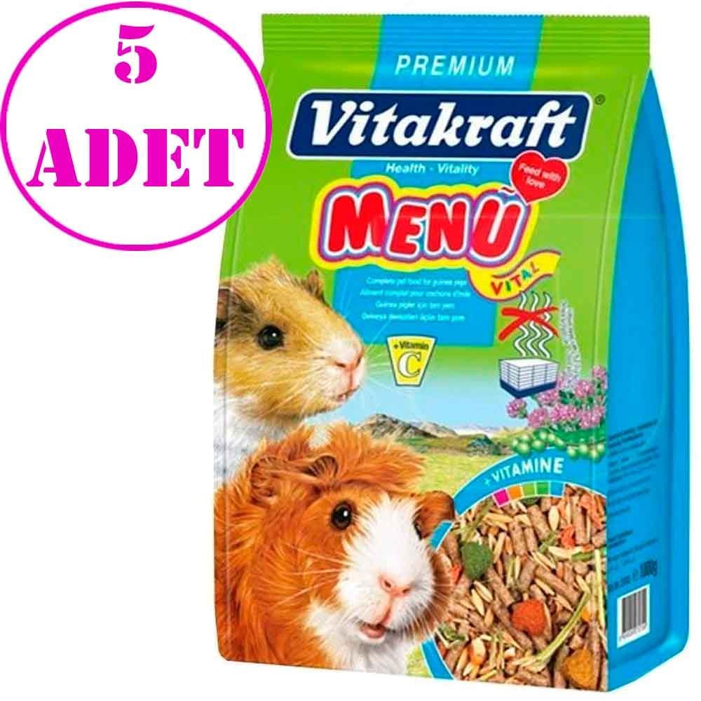 Vitakraft Menü Ginepig Yemi 1 Kg 5 AD 19587004 Amazon Pet Center