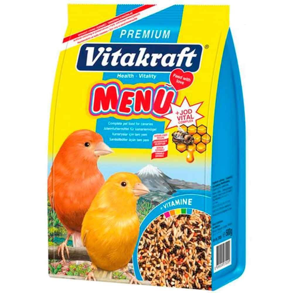 Vitakraft Menü Jod Vital Ballı Kanarya Yemi 500 Gr 8699004270209 Amazon Pet Center