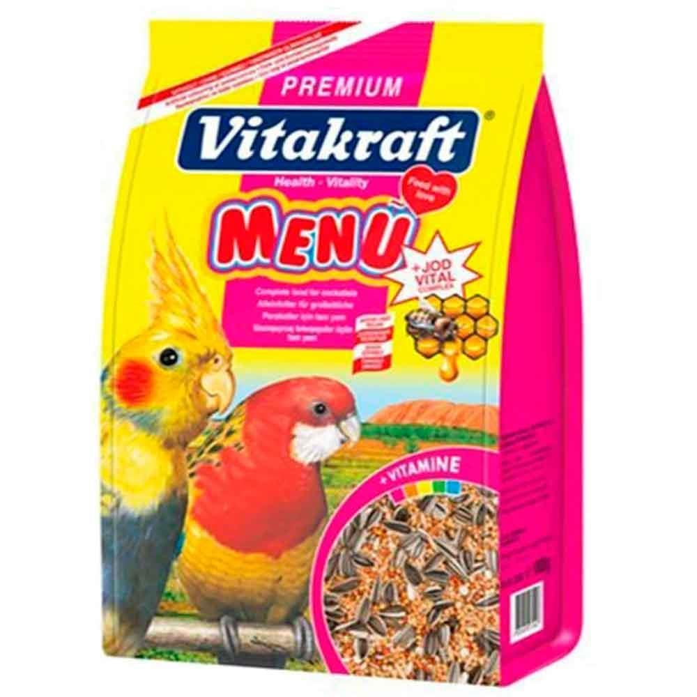 Vitakraft Premium Menü Jod Vital Paraket Yemi 1 Kg 8699004270308 Amazon Pet Center