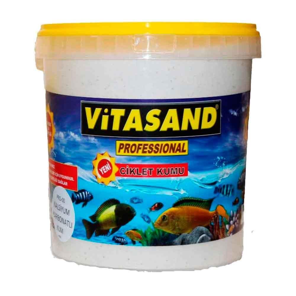 Vitasand Kalsiyum Karbonatlı Akvaryum Kumu Pro-00 8.5 Kg İnce 32127928 Amazon Pet Center