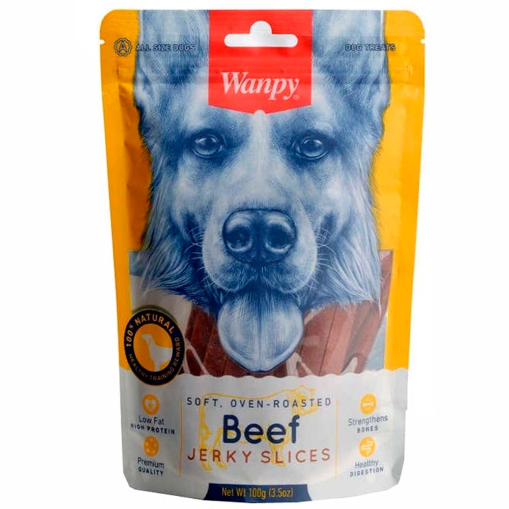 Wanpy Oven Roasted Gerçek Biftekli Köpek Ödülü 100 Gr 6927749830153 Amazon Pet Center
