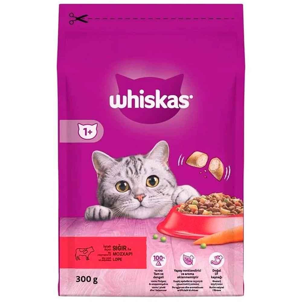 Whiskas Biftekli Havuçlu Kuru Kedi Maması 300 gr 5998749144138 Amazon Pet Center