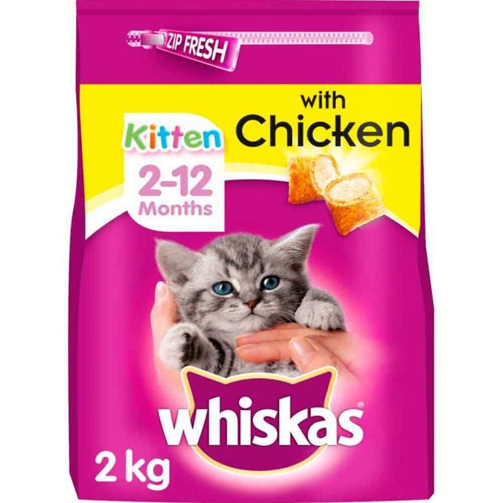 Whiskas Junior Tavuklu Yavru Kedi Maması 2 Kg 5000166067799 whiskas Yavru Kedi Mamaları Amazon Pet Center