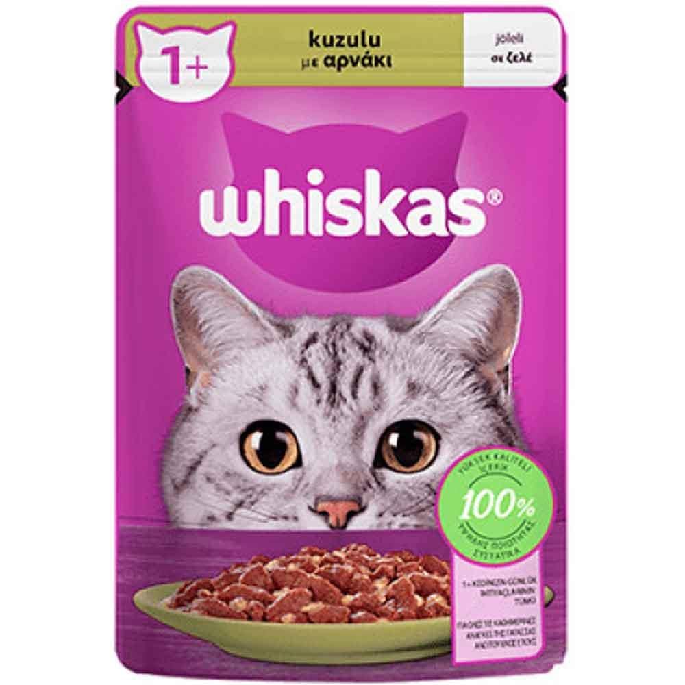 Whiskas Kedi Konservesi Kuzulu Pouch Jöle İçinde 85 Gr 5900951302169 Amazon Pet Center