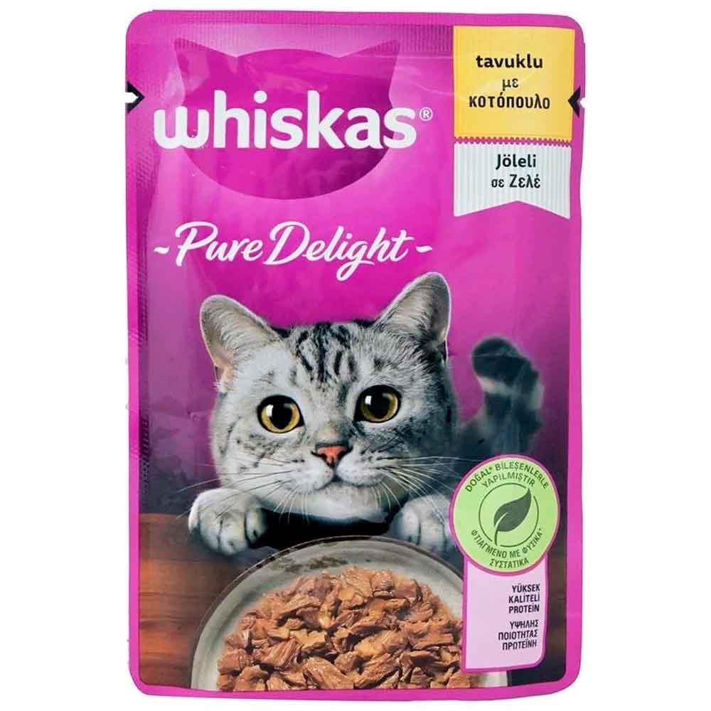 Whiskas Pouch Pure Delight Tavuklu Kedi Konservesi 85 Gr 5900951306105 Amazon Pet Center