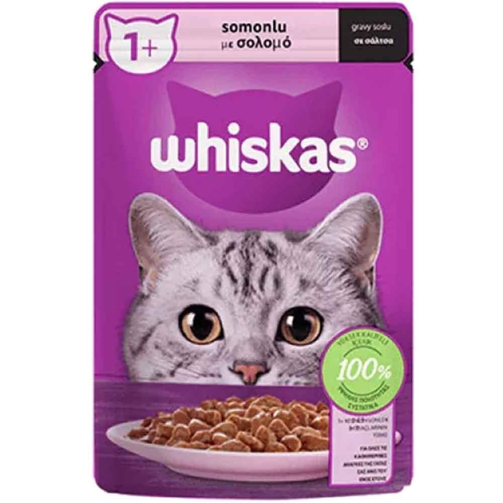 Whiskas Somonlu Pouch Kedi Maması 85 Gr 5900951302039 Amazon Pet Center