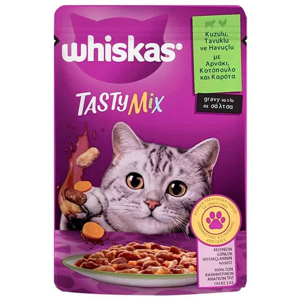 Whiskas Tasty Mix Kuzulu Havuçlu Kedi Maması 85 Gr 4770608262358 Amazon Pet Center