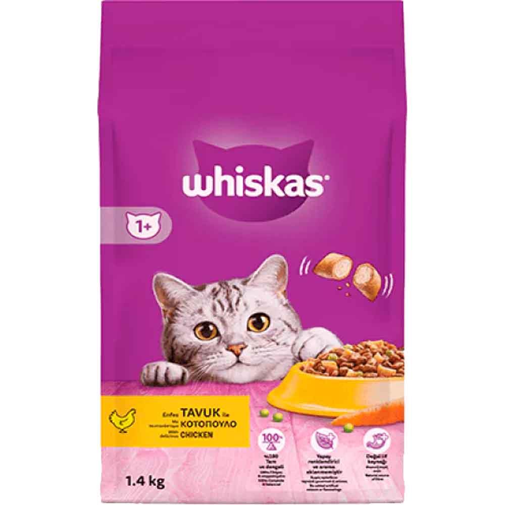Whiskas Tavuklu Kedi Maması 1,4 kg 5998749144107 Amazon Pet Center