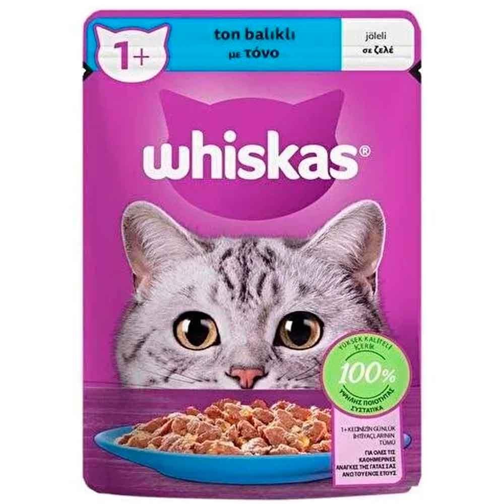Whiskas Ton Balıklı Jöleli Kedi Konserve Maması 85 Gr 5900951302183 Amazon Pet Center