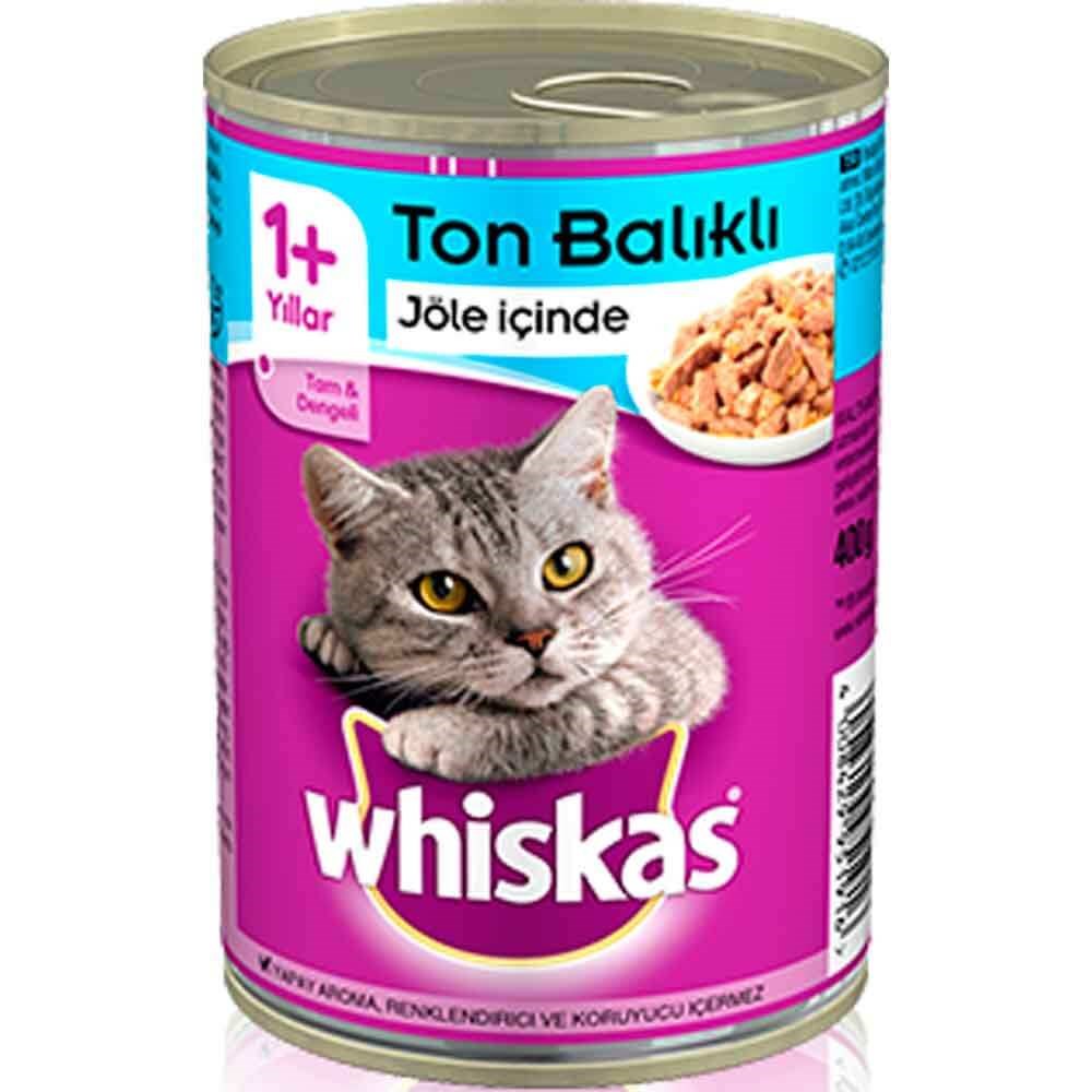 Whiskas Ton Balıklı Kedi Konservesi 400 Gr 4008429951916 whiskas Yetişkin Kedi Konserve Mamaları Amazon Pet Center