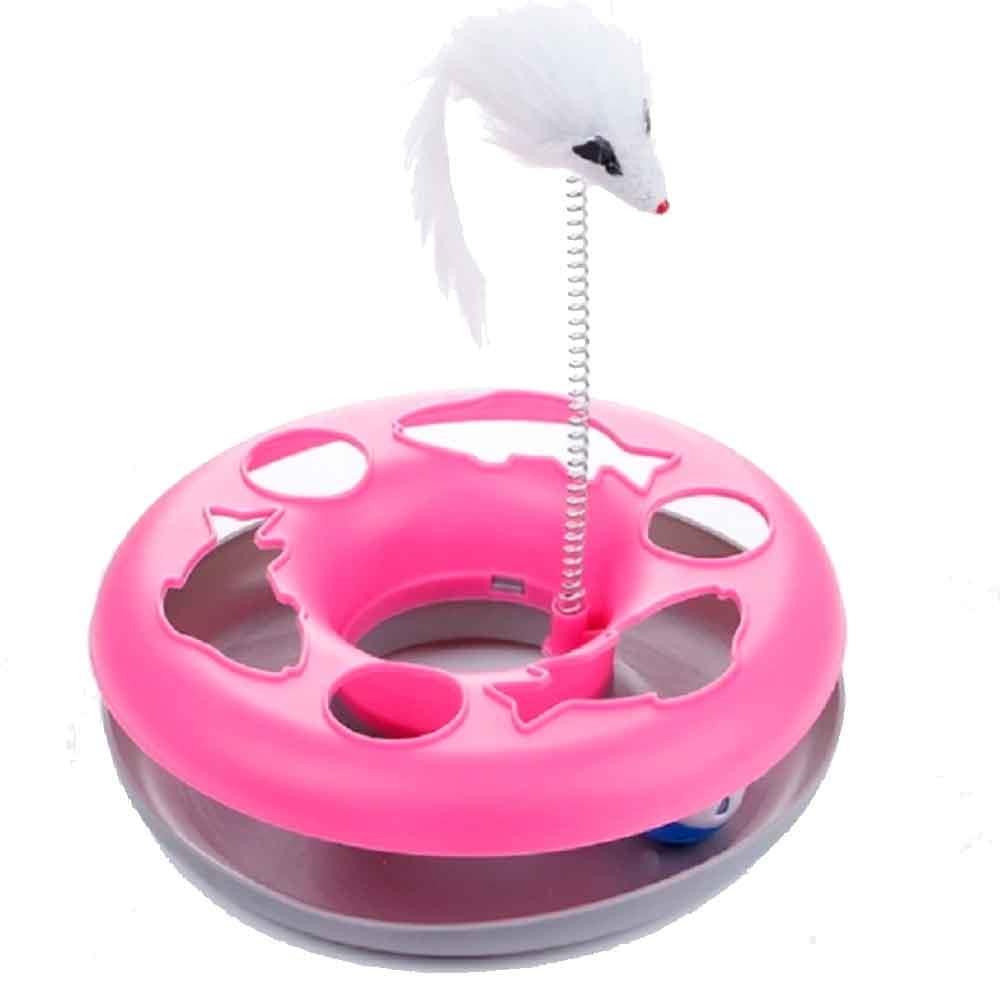 Yaylı Fareli Dönen Toplu Kedi Oyuncağı 19299006 Amazon Pet Center