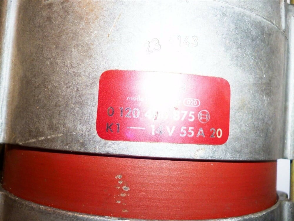 Mercedes 280 450sl 300e ALTERNATÖR Bosch 55 Amp New 70-76