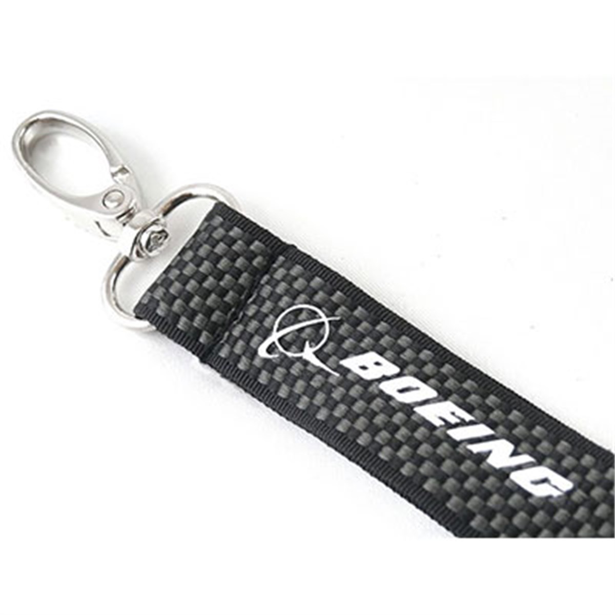 Boeing Carbon Fiber Woven Lanyard