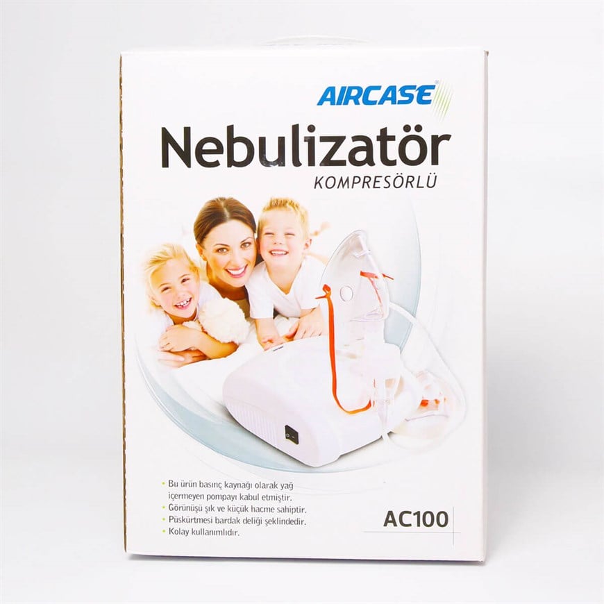 Aircase AC100 Kompresörlü Nebülizatör Cihazı