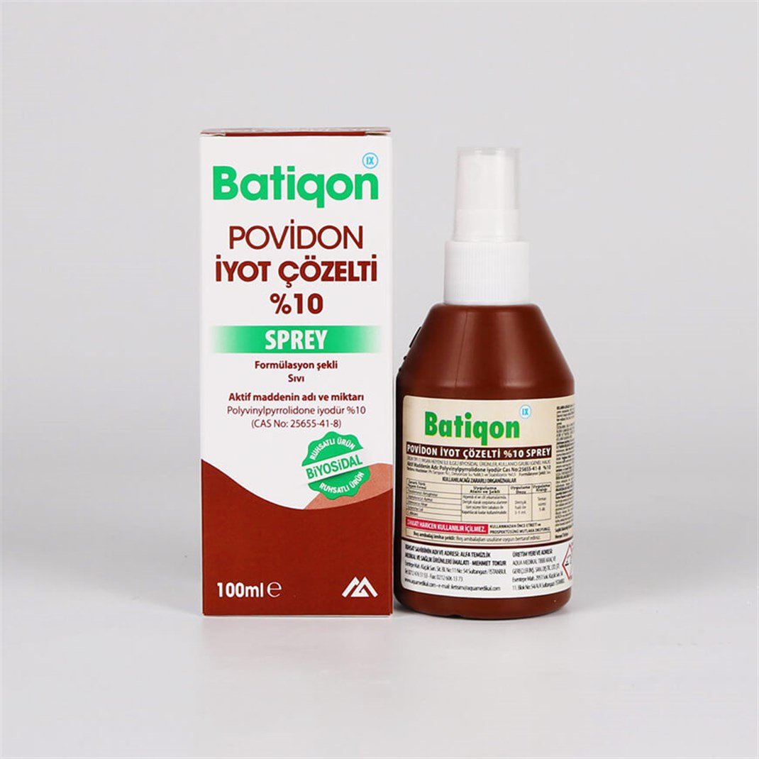 Aqua Batikon Antiseptik Solüsyon Sprey 100 CC