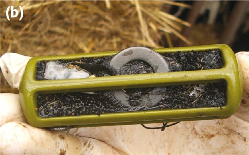 Bovivet Rumen Mıknatısı Yeşil Kafesli 35*100 MM