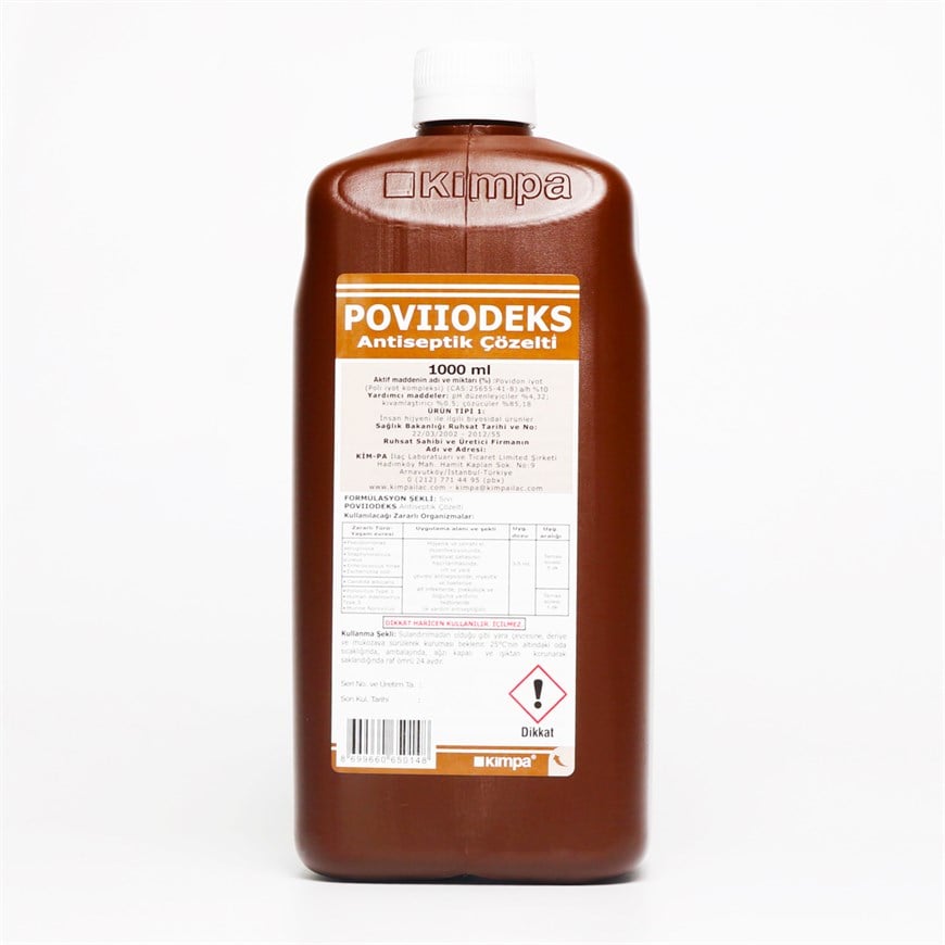 Kim-pa Batikon Antiseptik Solüsyon 1 LT