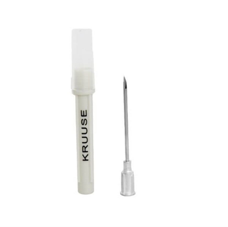 Kruuse Enjektör İğnesi Alüminyum Hub 1,6 x 38mm 100'lü Paket  