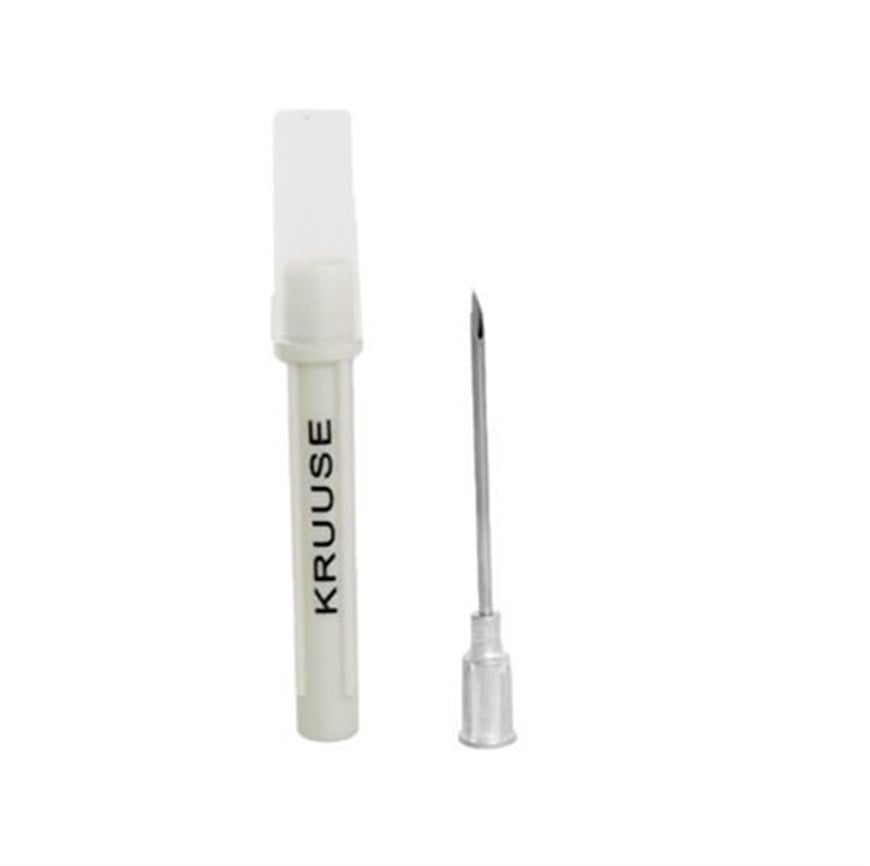 Kruuse Enjektör İğnesi Alüminyum Hub 1,6 x 38mm 100'lü Paket  