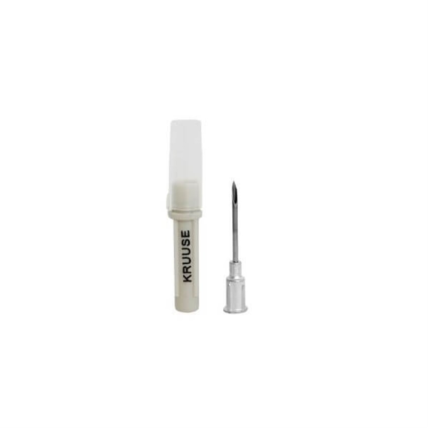 Kruuse Enjektör İğnesi Alüminyum Hub(16G x 1) 1,6 x 25mm 100'lü Paket  