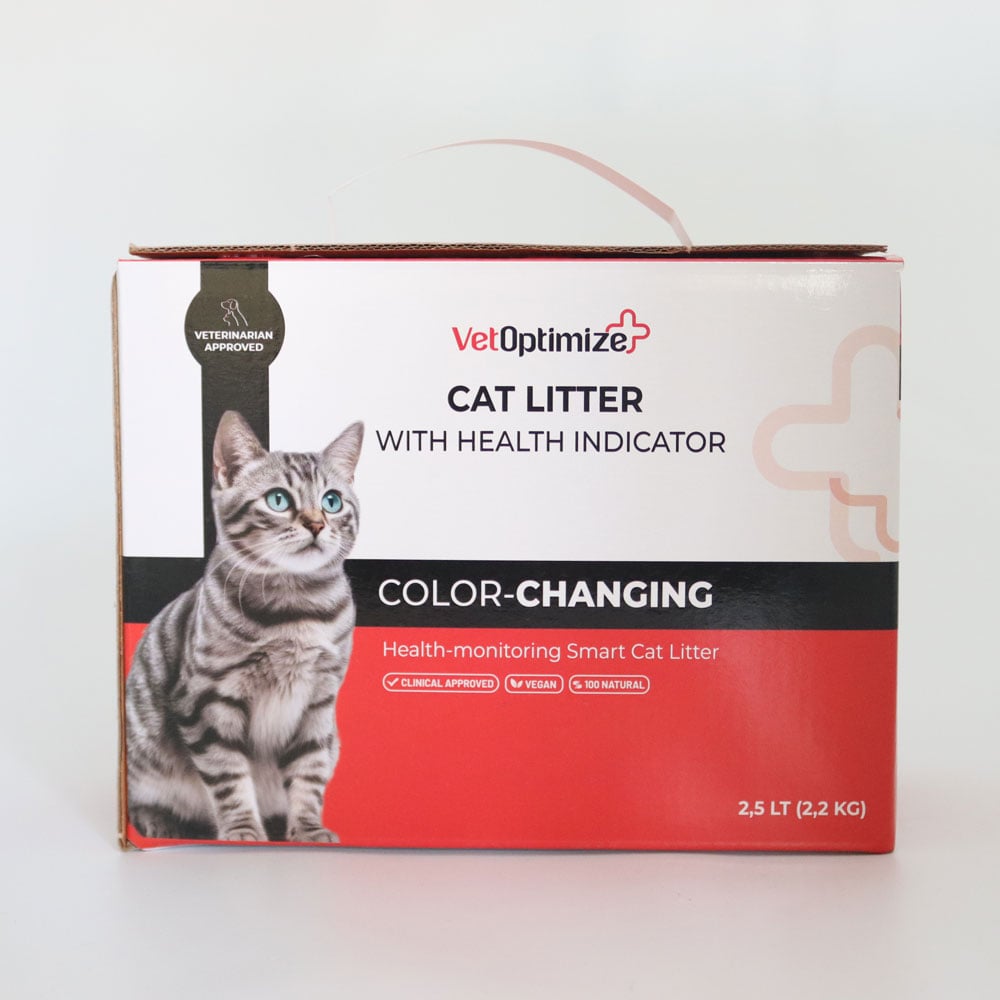 VetOptimize Erken Teşhis Kedi Kumu 2,5 L (2,2 KG)