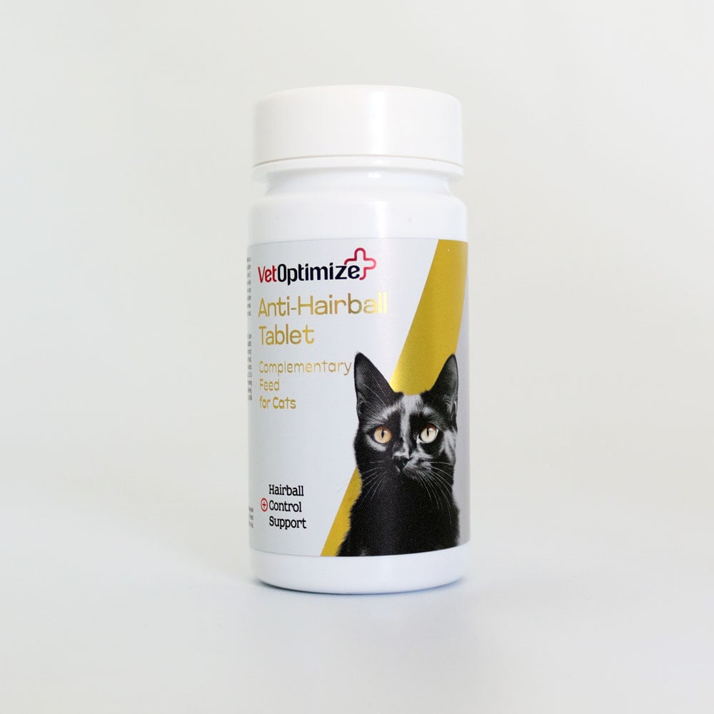 VetOptimize Kediler İçin Anti Hairball (Tüy Yumağı Önleyici Anti- Hairball) 90 Tablet