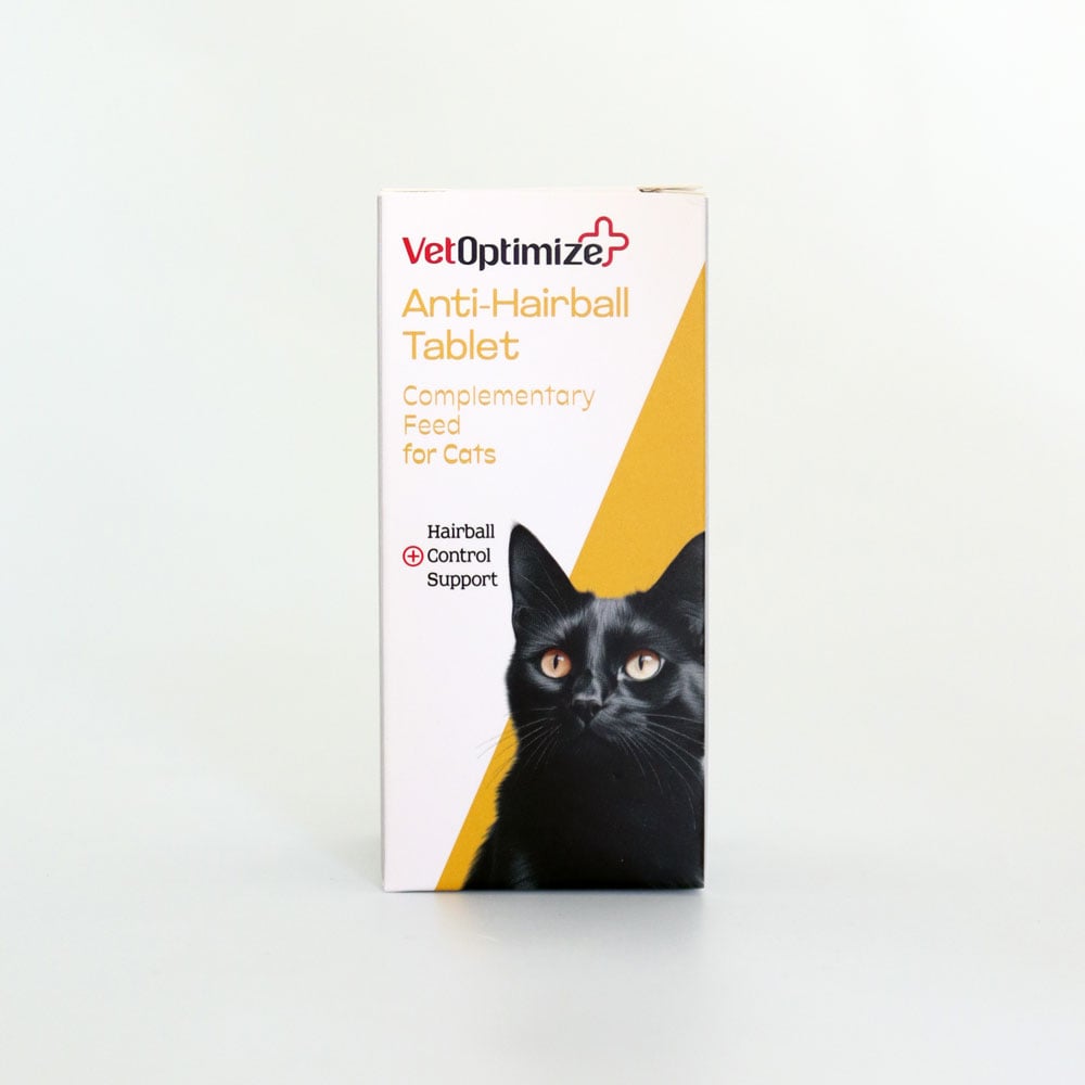 VetOptimize Kediler İçin Anti Hairball (Tüy Yumağı Önleyici Anti- Hairball) 90 Tablet