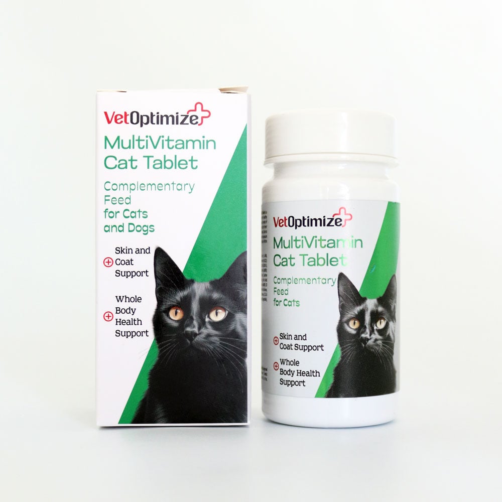VetOptimize Multivitamin Cat (Yavru ve Yetişkin Kediler İçin Multivitamin Desteği) 60 Tablet