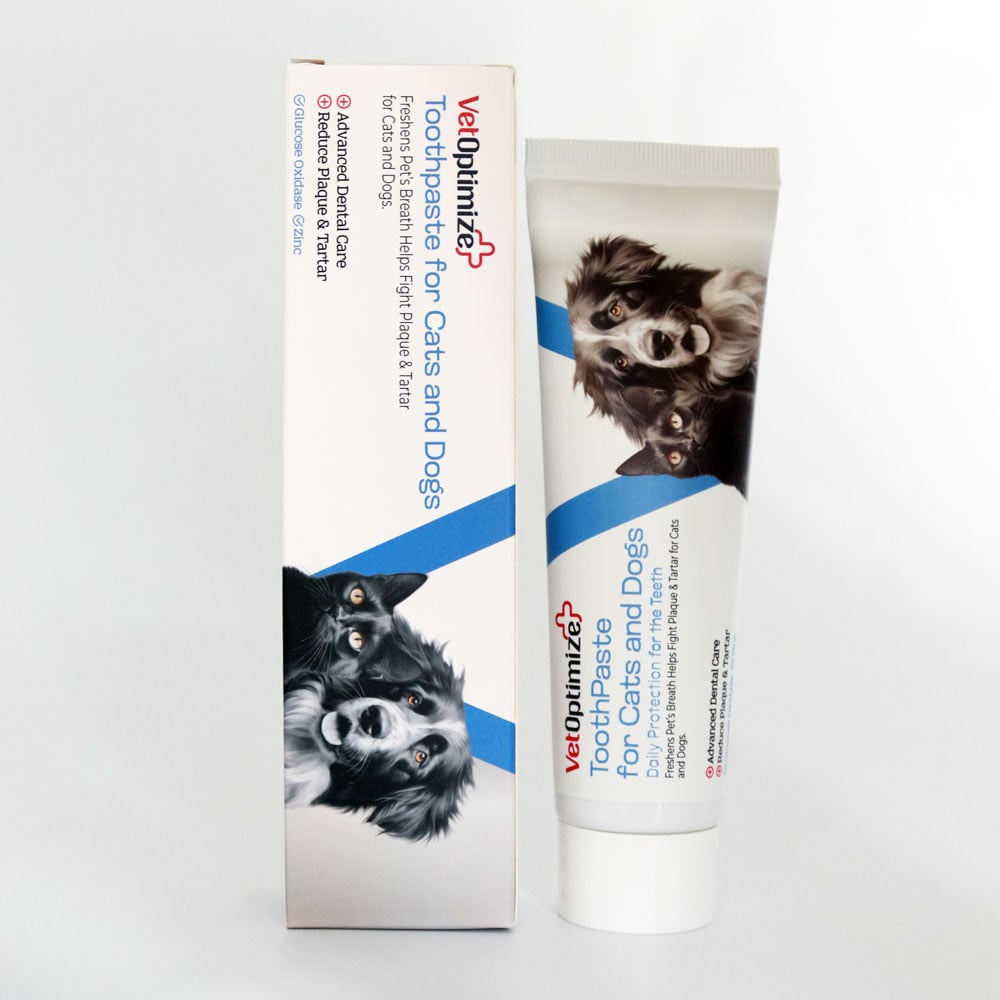 VetOptimize Toothpaste (Kedi ve Köpekler İçin Plak ve Tartar Önleyici Diş Macunu) 100 Gr
