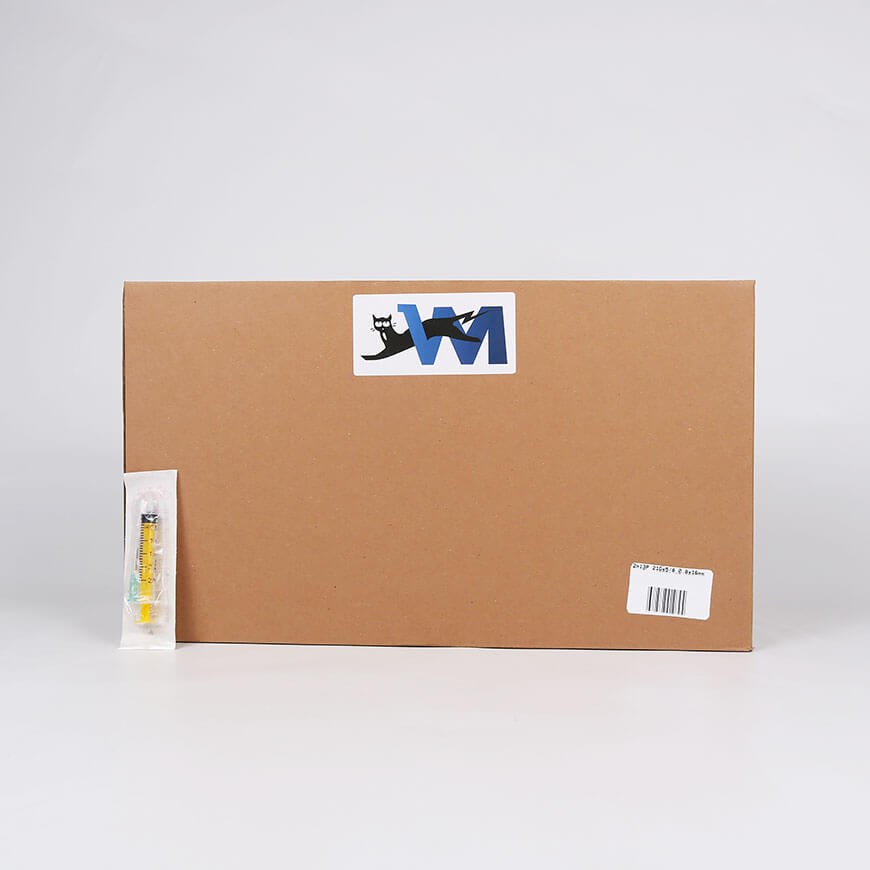 VM 2 CC 3 Parça (Contalı) Kısa ve Yeşil Uçlu Veteriner Enjektörü 300'lü Paket