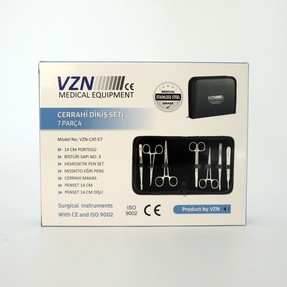 VZN Cerrahi Dikiş Seti 7 Parça