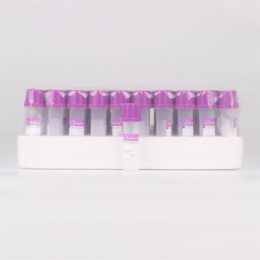Xinle K3 Edtalı Tüp 0,5 ML (Pediatrik) (Mor Kapak) 100'lü Paket