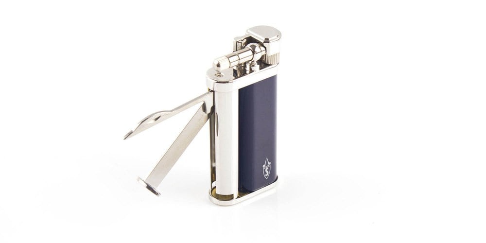 SAVINELLI LIGHTER LAQUERED BLUE-A66LAC-BLU