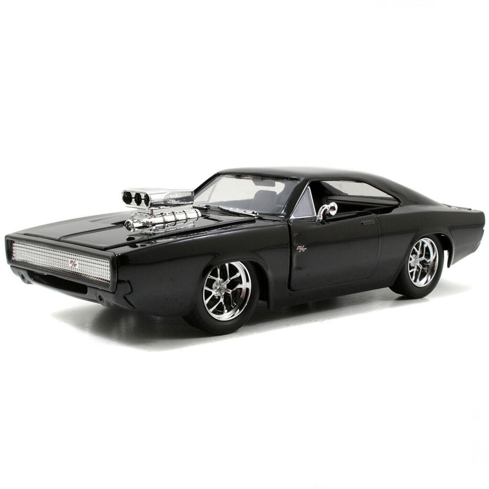 1:24 Hızlı ve Öfkeli Fast & Furious Dom 1970 Dodge Charger R/T Model Araba