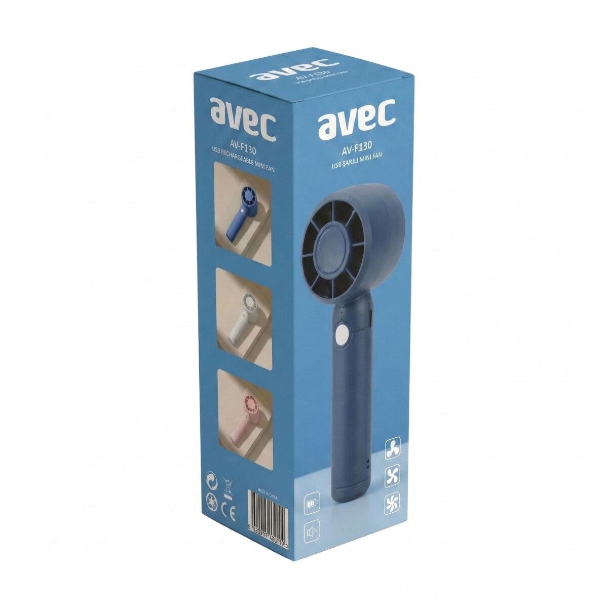AVEC AV-F130 USB ŞARJLI MİNİ FAN
