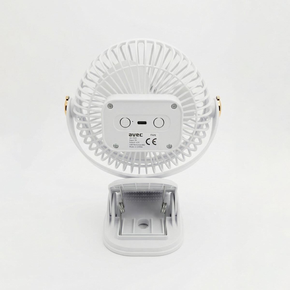 AVEC AV-F551 USB ŞARJLI FAN